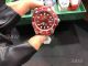 Perfect Replica Red Supreme Rolex Submariner Leather Strap 40mm Automatic Watch (8)_th.jpg